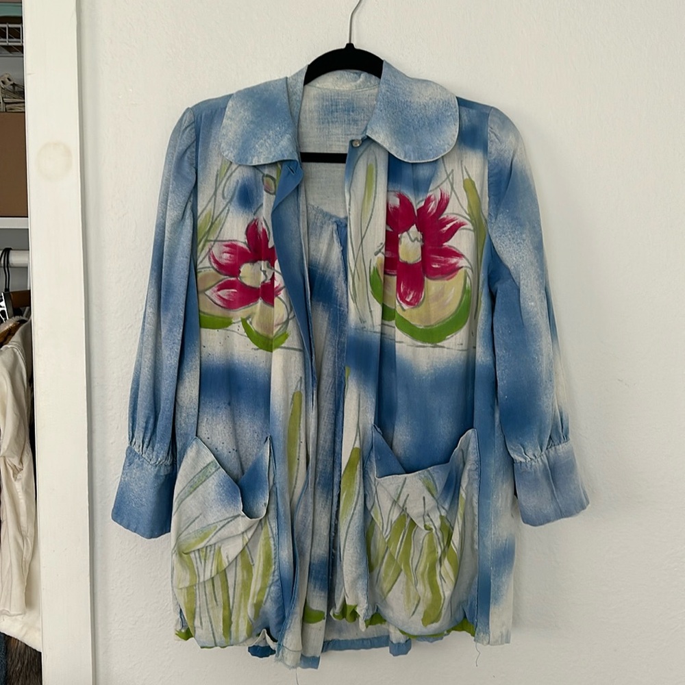 Painted smock